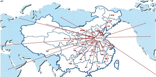 泛亚电竞销往全球的健身器材