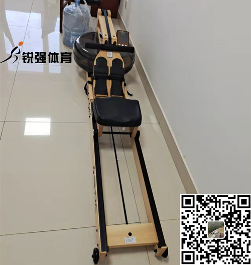 淄博某小区业主在泛亚电竞选购的划船机